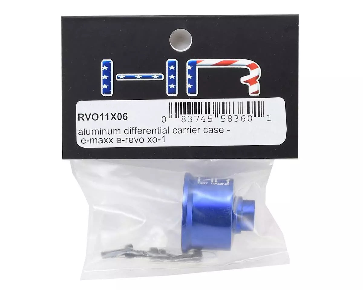 Custodia Porta Differenziale In Alluminio Hot Racing Per Traxxas E-Maxx E-Revo XO-1 RVO11X06