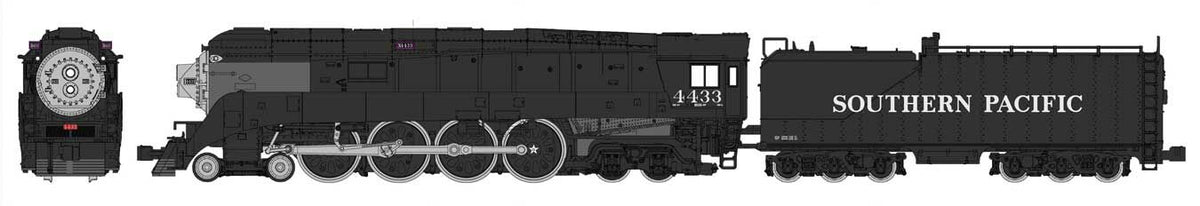 SP Class GS-4 4-8-4 LokSound and DCC Southern Pacific 4445