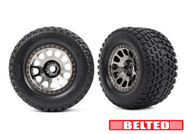 T&W XRT Black Chrome Wheel and Gravix Tire