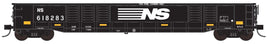 N Trainworx Corrugated 52' 6" Gondolas Norfolk Southern #618283