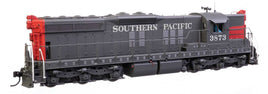 EMD SD9 Standard DC Southern Pacific(TM) #3873; 1965 Renumbering (gray, Scarlet, white)