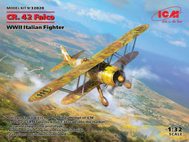 CR.42 Falco WWII Italian Fighter (1/32 Scale) Plastic Aircraft Model Kit