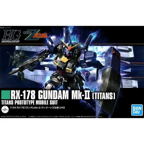 HGUC RX-178 Gundam MK-II (Titans) (1/144th Scale) Plastic Gundam