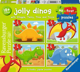 My First Puzzle: Jolly Dino 2/3/4/5 Progressive Puzzle