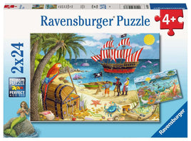 Pirates and Mermaids (2x24 Piece) Puzzle