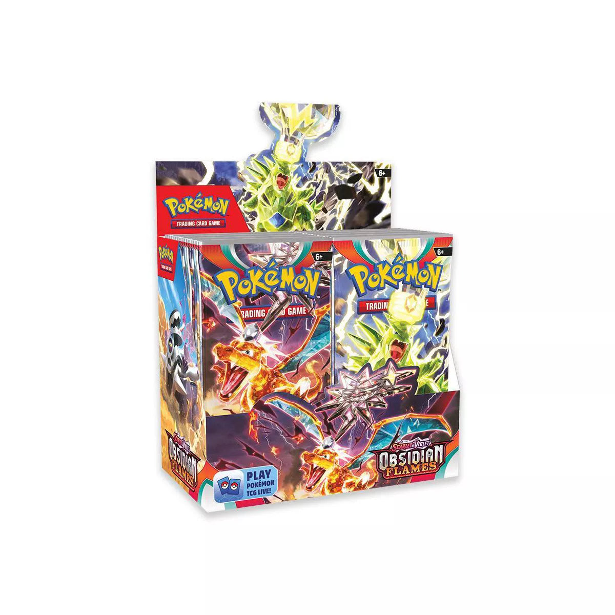 Pokemon TCG Scarlet & Violet Obsidian Flames Booster Pack| Eugene Toy & Hobby
