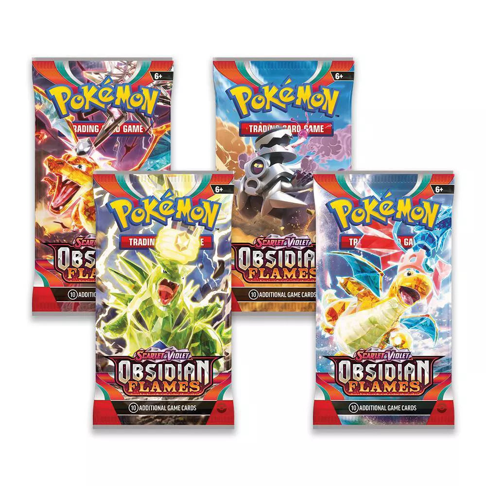 Pokemon TCG Scarlet & Violet Obsidian Flames Booster Pack| Eugene Toy &  Hobby