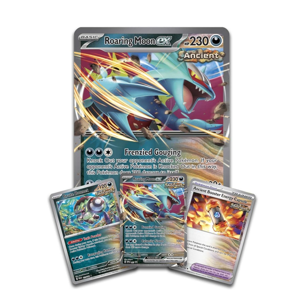 Pokemon TCG Roaring Moon ex Box| Eugene Toy & Hobby