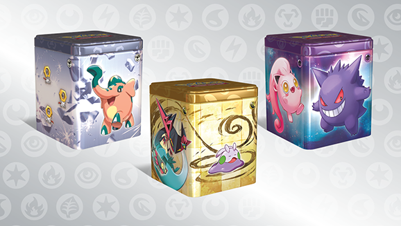 Pokémon TCG Stacking Tins| Eugene Toy & Hobby
