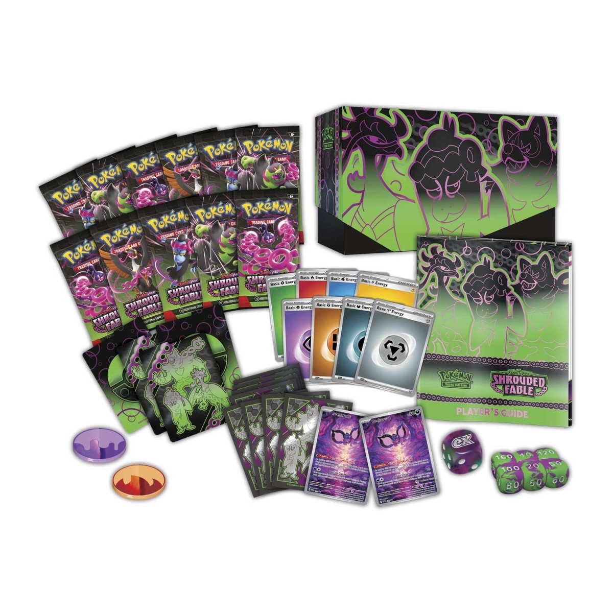 Pokmon TCG Scarlet & Violet Shrouded Fable Elite Trainer Box| Eugene Toy & Hobby Pokmon TCG Scarlet & Violet Shrouded Fable Elite Trainer Box| Eugene Toy & Hobby