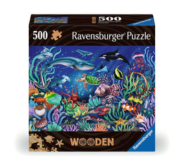Wooden Under the Sea (500 Piece) Puzzle