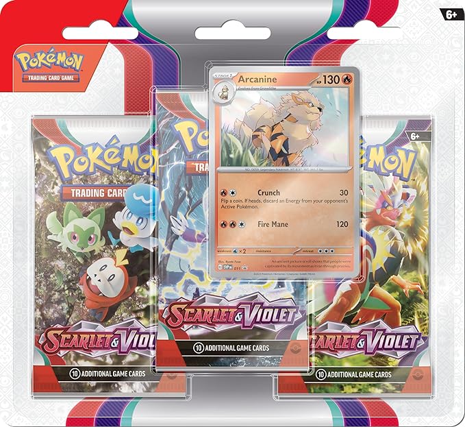 base set 3 pokemon cards TCG Scarlet & Violet Three-Booster Blister| Eugene Toy & Hobby If heads Deck Colour and Leader:BLACK Smoker - [ST-19] PSA 10 Gem Mint Dedicated Deck Card Games