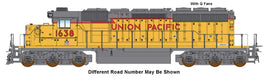 EMD SD40-2 - Standard DC -- Union Pacific (SD40N, Armour Yellow, gray)