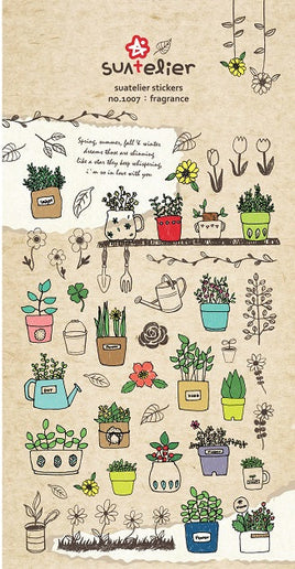 Potted Plant Stickers