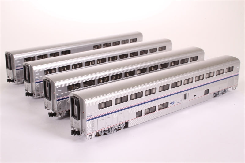 Amtrak Superliner 4-Car Set Phase Ivb| Eugene Toy & Hobby