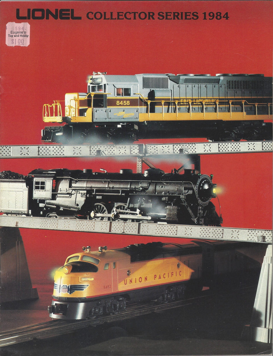 Lionel 1984 Collector's Series Catalog Eugene Toy & Hobby