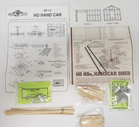 Durango Press HO Scale #DP-32 Hand Car Shed Kit