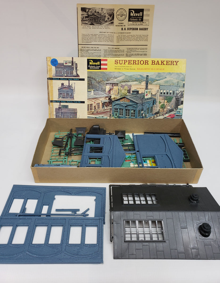 Revell HO Scale Superior Bakery Kit Eugene Toy & Hobby