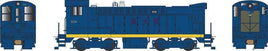 HO Baldwin DS 4-4-1000 - Standard DC - Executive Line -- Central Railroad of New Jersey 9230 (Ex-B&O Patch, blue, yellow)