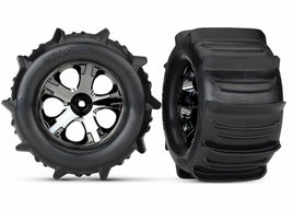 T&W Paddle tire/Black Wheel TSM