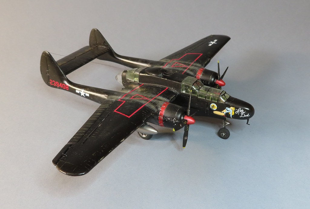 Northrop P-61 Black Widow (1/72 Scale) Aircarft Model Kit| Eugene