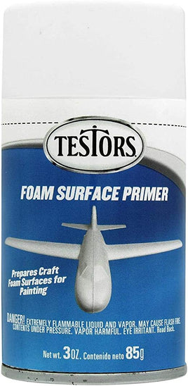 Testors White Foam Surface Primer 3oz
