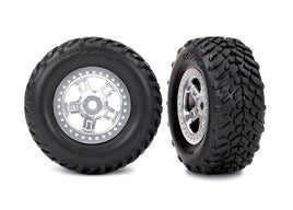Mounted Tires And Wheels (1/16 Scale)