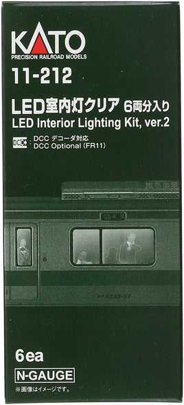 LED Passenger Car Lighting Set 6 car N Scale