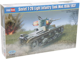 Soviet T-26 Light Infantry Tank Mod 1936/37 (1/35 Scale) Military Model Kit