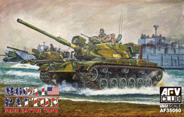M60A1 Patton Main Battle Tank (1/35 Scale) Plastic Military Kit