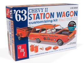 63 Chevy II Station Wagon 3in1 Customizing Kit (1/25 Scale) Vehicle Model Kit