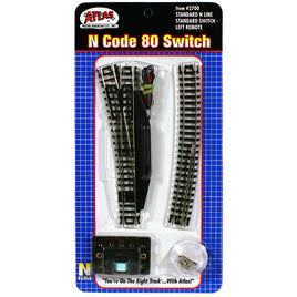 Standard Switch Remote Left Hand N Scale Code 80