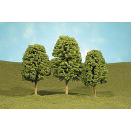 Deciduous Trees 3 - 4" Tall (3) SceneScapes HO Scale