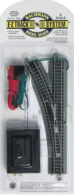 EZ Track Remote Switch Left Hand LH N/S N Scale