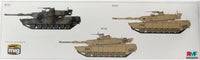 M1A1 M1A2 Abrams with Full Interior (1/35 Scale) Plastic Military Model Kit