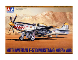 Tamiya F51D Mustang Korean War (1/48 Scale) Aircraft Model Kit