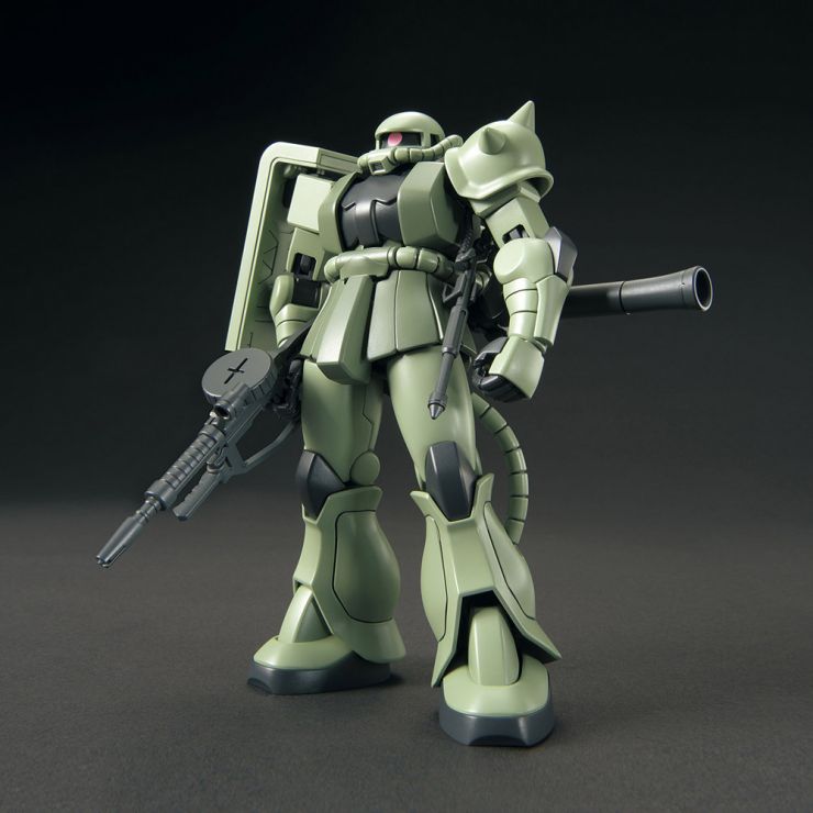 HGUC MS-06 Zaku II (1/144 Scale) Plastic Gundam Model Kit| Eugene