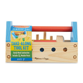 Take-Along Wooden Tool Kit