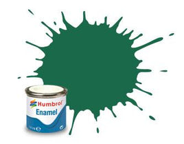 #30 Dark Green Matt Enamel Paint 14mL / .45 oz