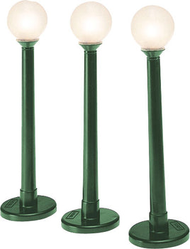 Globe Lamps (3 Pack) 5-3/4" 14.6cm Tall O Scale
