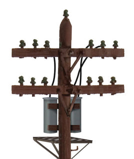 Telephone & Utility Poles Assorted O Scale