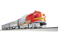 Santa Fe Super Chief LionChief O Scale Train Set