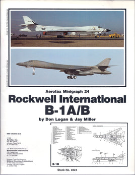 Aerofax Minigraph 24 Rockwell International B-1 A/B