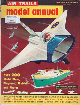 Air Trails Model Annual Magazine 1956 Edition