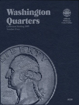 Washington Quarter Folder #4, 1988-1998