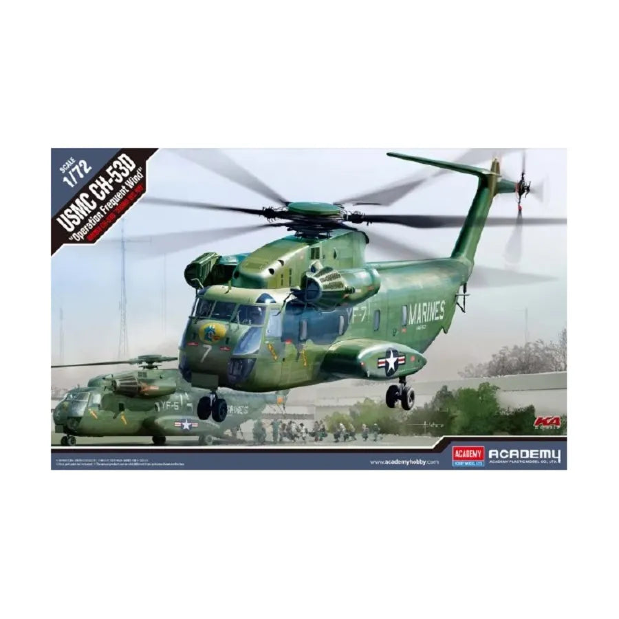 USMC CH53D (1/72 Scale) Helicopter Model Kit Eugene Toy & Hobby