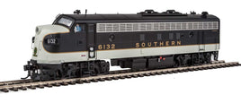 HO EMD FP7 - FP7 Standard DC -- Southern Railway 6132, 6148 (black, white, Dulux Gold)