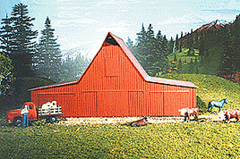 Feeder & Livestock Barn -- 4 x 2-1/2 x 2" 10.2 x 6.4 x 5.1cm