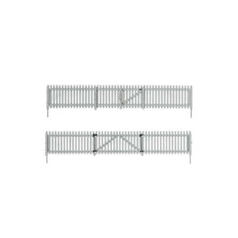 Picket Fence Kit with Gates, Hinges & Planter Pins