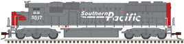 N EMD SD50 with Ditch Lights - ESU LokSound and DCC - Master Gold(TM) -- Southern Pacific 5511 (gray, red)
